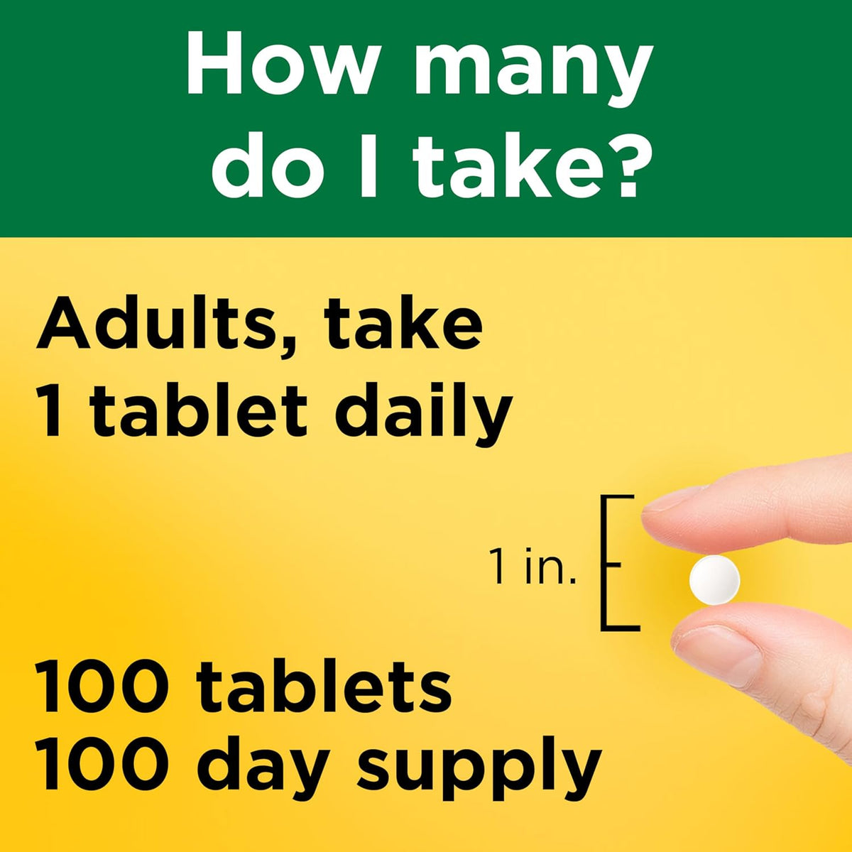 Zinc 30 Mg for Immune Health Support, 100 Tablets