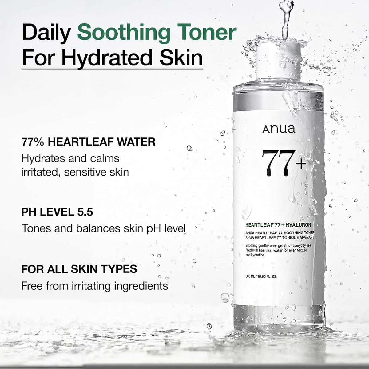 External Calmer™ – Heartleaf Soothing Toner for Redness & Barrier Support