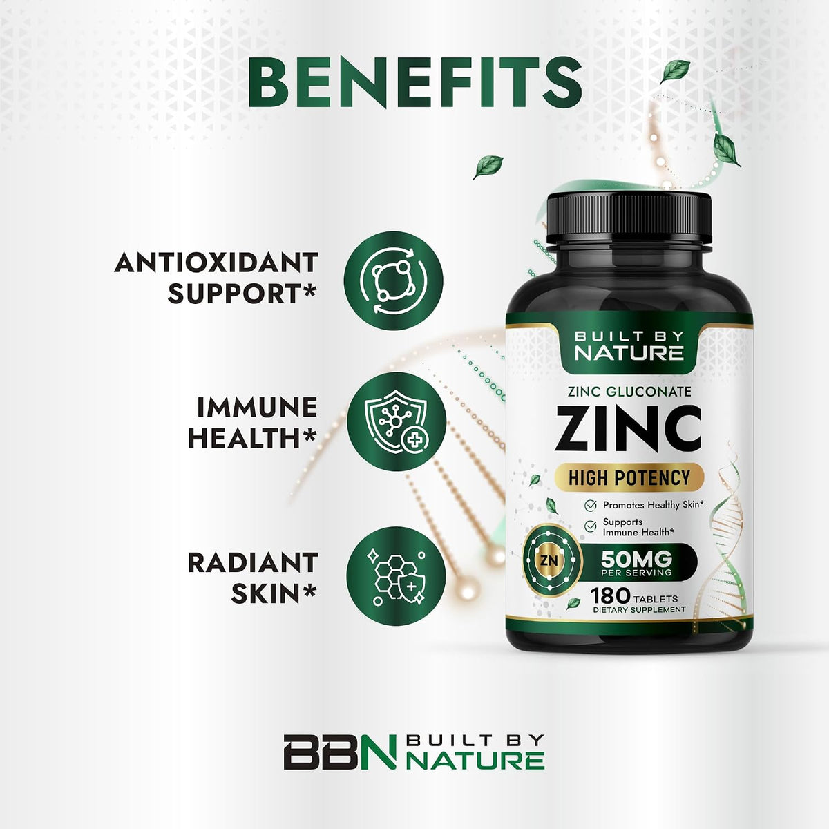 Sebum Regulator™ – Zinc for Hormonal Balance & Oil Control