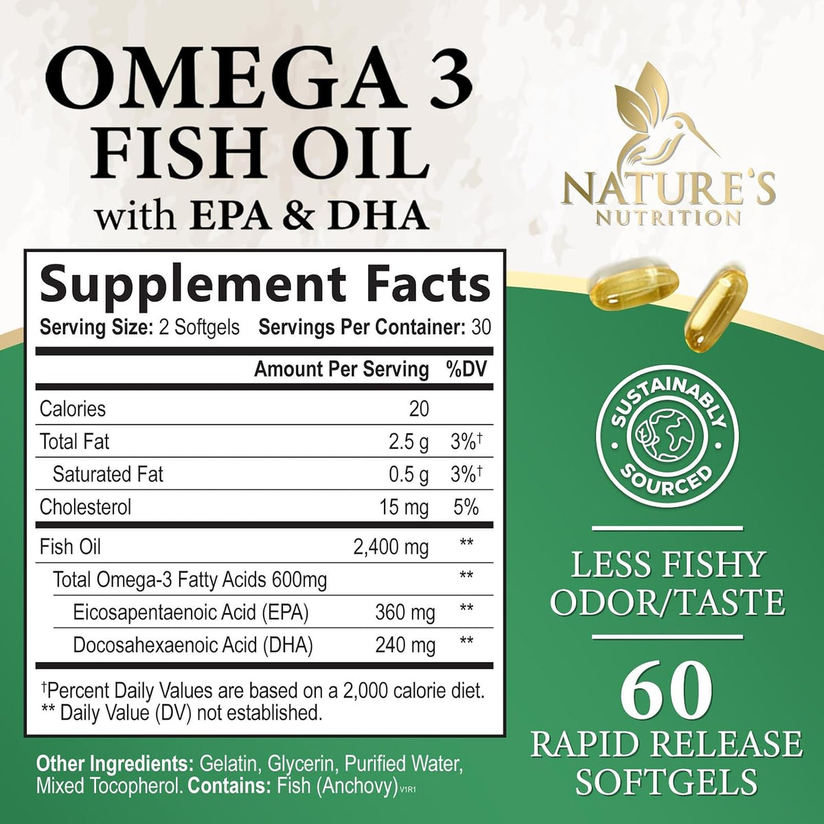 Internal Skin Defender™ – Wild-Caught Omega-3 for Gut-Skin Balance