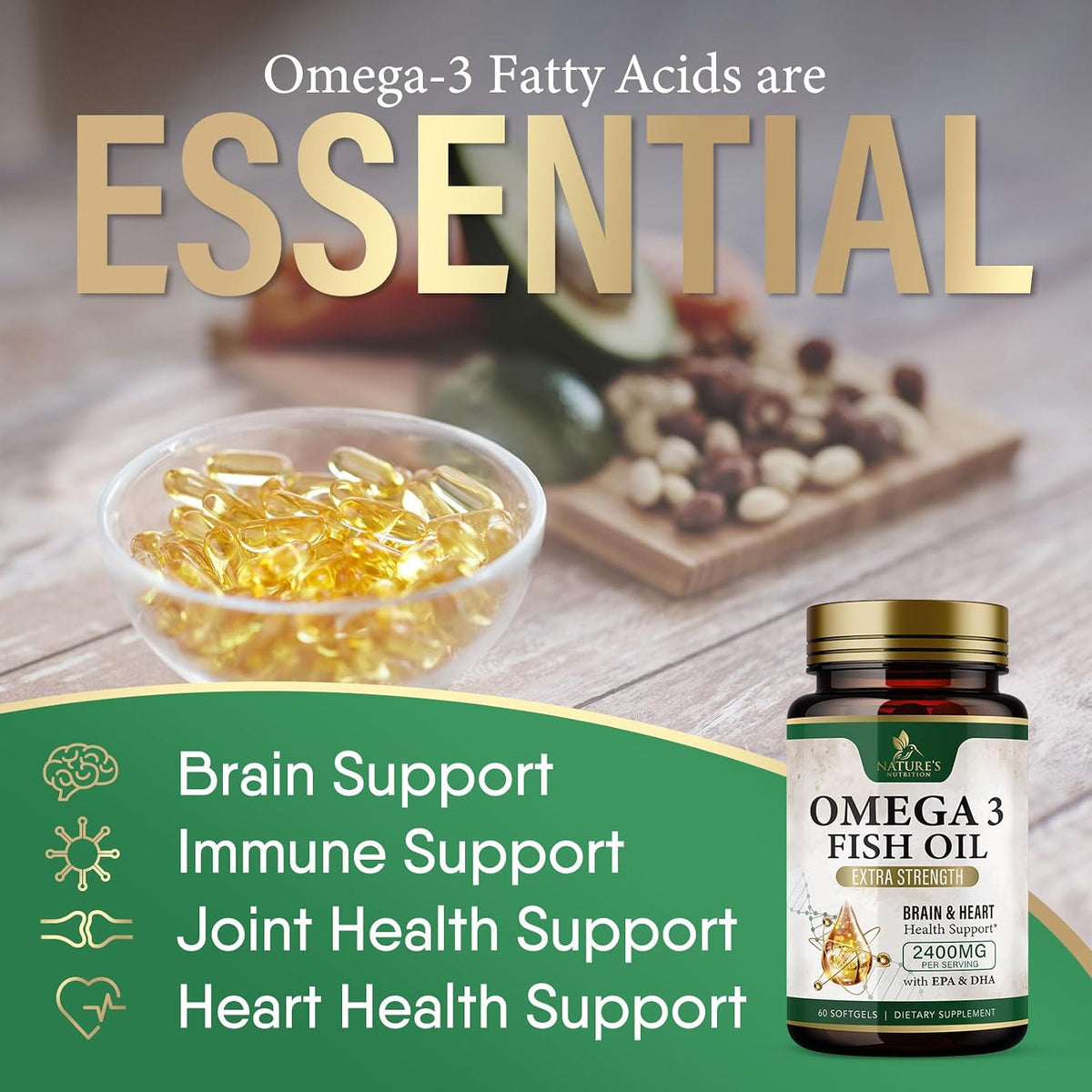 Internal Skin Defender™ – Wild-Caught Omega-3 for Gut-Skin Balance