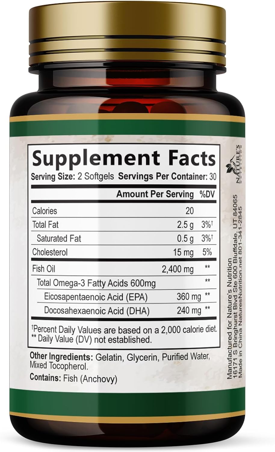 Internal Skin Defender™ – Wild-Caught Omega-3 for Gut-Skin Balance